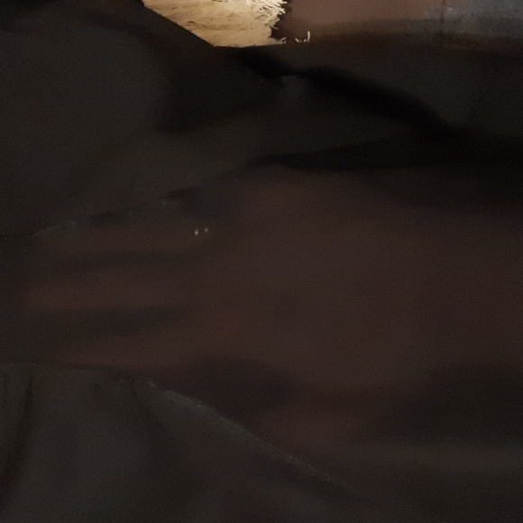 EUC Nike athletic workout short sleeve top/shirt mesh back size small black gold - Picture 5 of 5